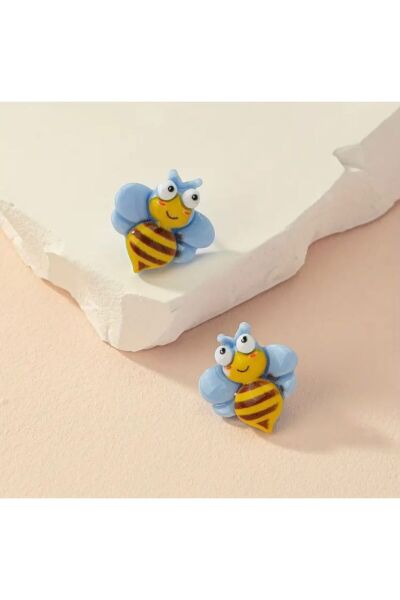 Vanilla Avenue Sevimli Arı Figürlü Kadın Küpe