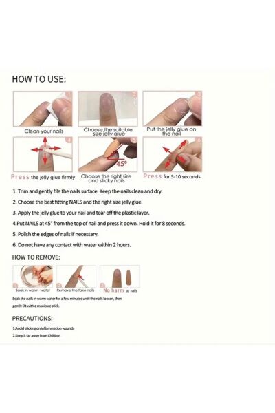 Vanilla Avenue Siyah Parıltılı Işıltılı Ombre Kendinden Yapışkanlı Takma Tırnak 24 Adet