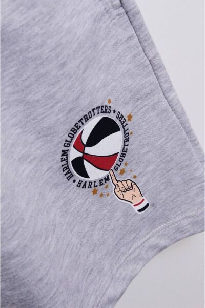 Vanilla Avenue Erkek Çocuk Basketbol Sloganlı Yazlık Pamuklu Tişört Şort Alt-üst Takım