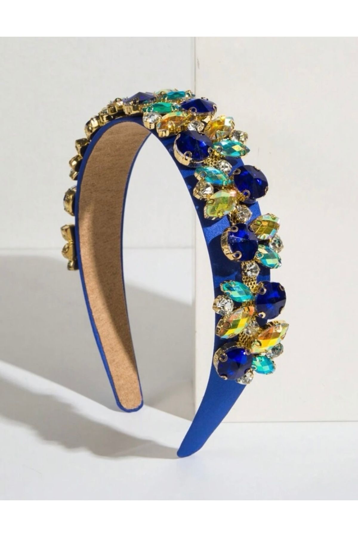 Moon Home Collection Özel Tasarım Işıltılı Kadın Taç