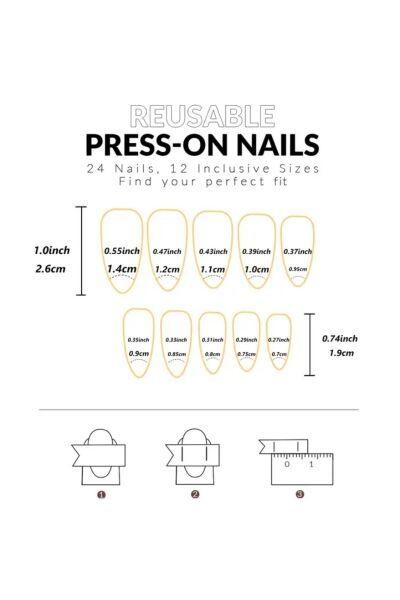 Vanilla Avenue Pembe Düz Badem Kesim Şık Kendinden Yapışkanlı Takma Tırnak Seti 24 Adet