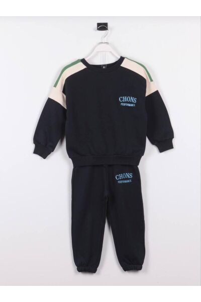 Unisex Çocuk 3 Iplik Chons Lacivert Ikili Takım Lacivert