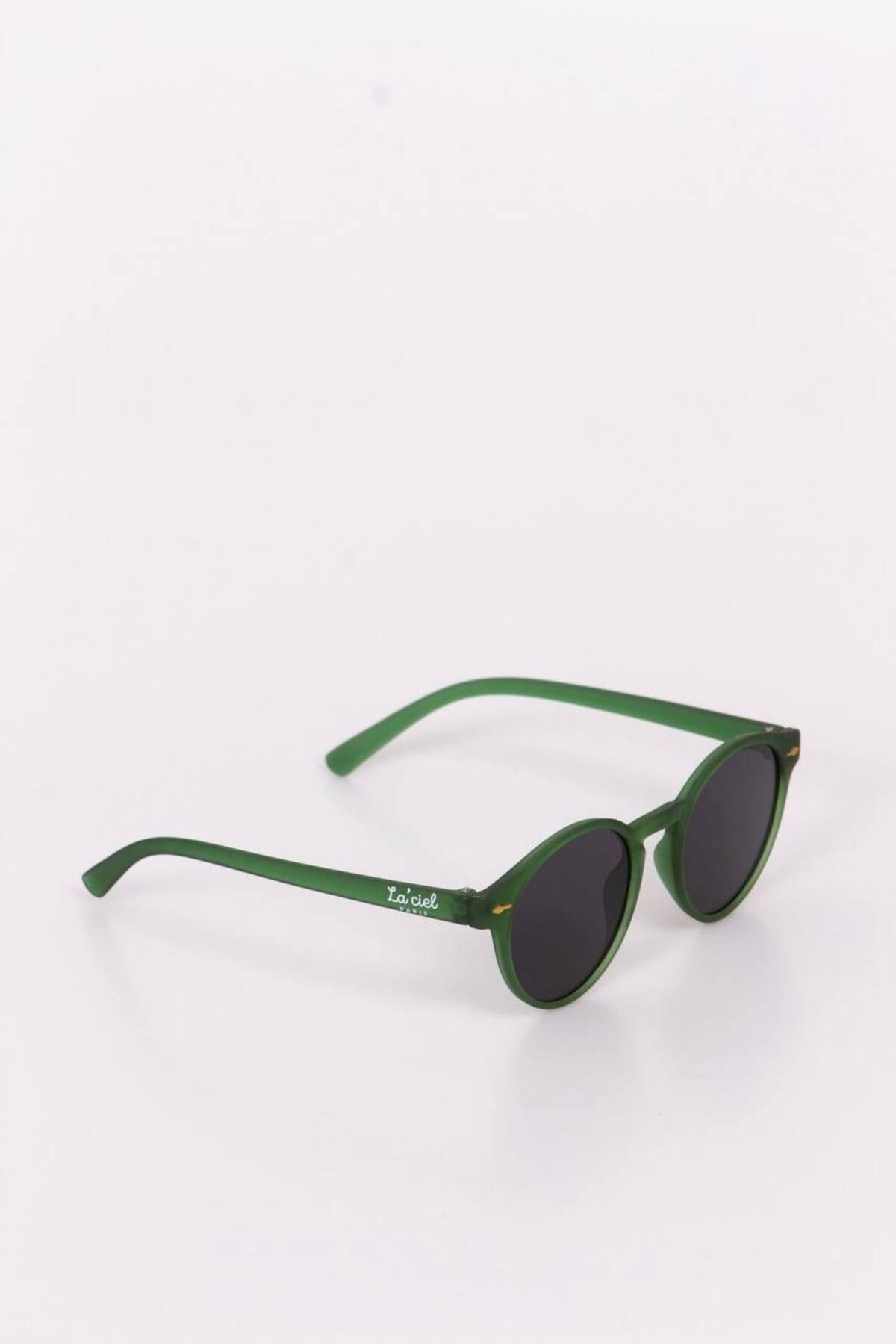 Vanilla Avenue Yeşil Laciel Paris UV 400 Korumalı Kutulu Unisex Çocuk Güneş Gözlüğü 2-9 Yaş