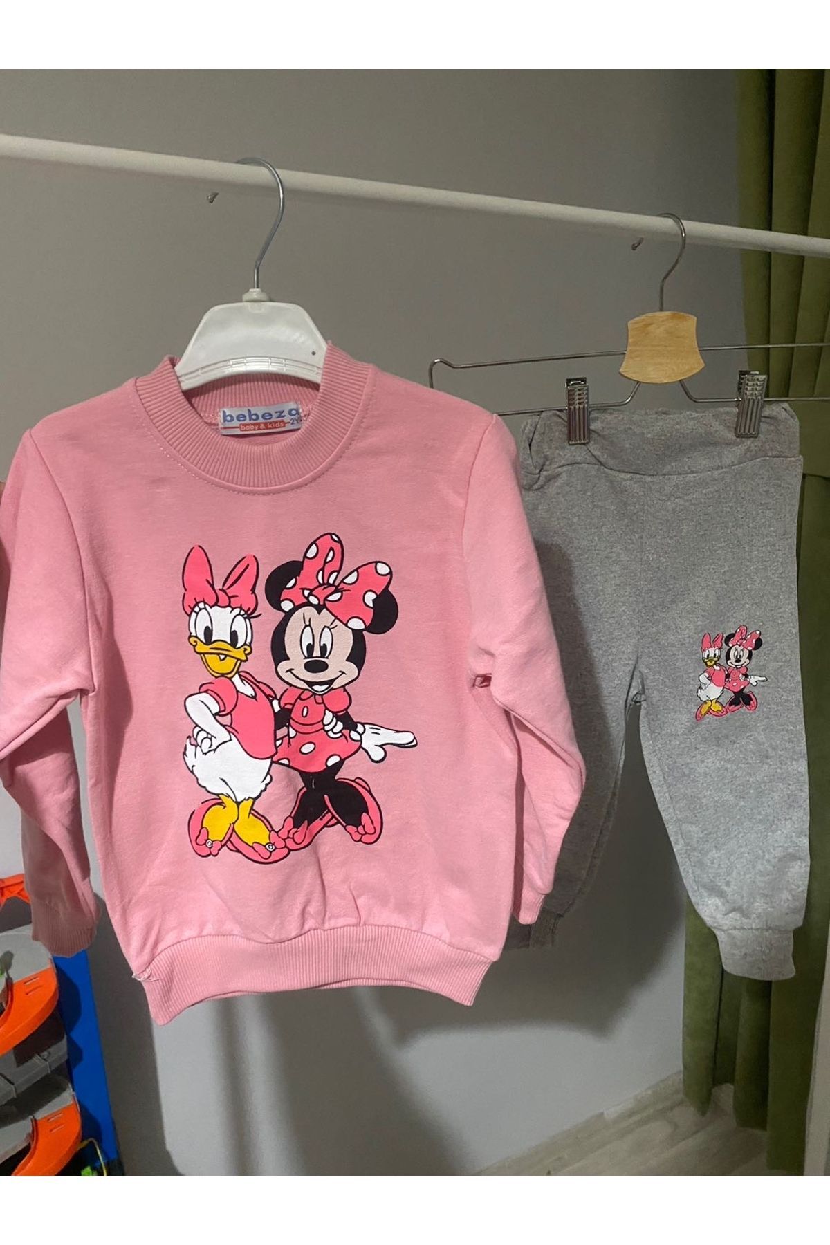 Moon Home Collection Pembe Minie Me Kız Çocuk Eşofman Takımı