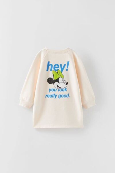 Baby Minnie Mousse Kız Çocuk Triko Elbise